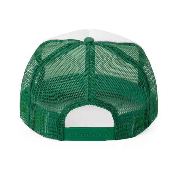 Surf-Inspired Trucker Cap in Green.