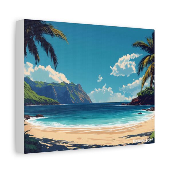 Vintage Hawaii  - Beach and Palms - Image 2