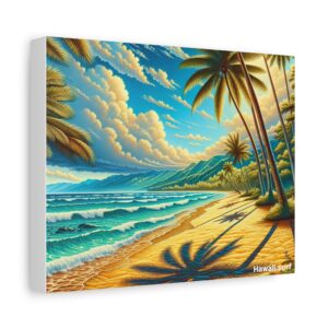 Alternative view of Vintage Hawaii  - Relaxing Beach Scene