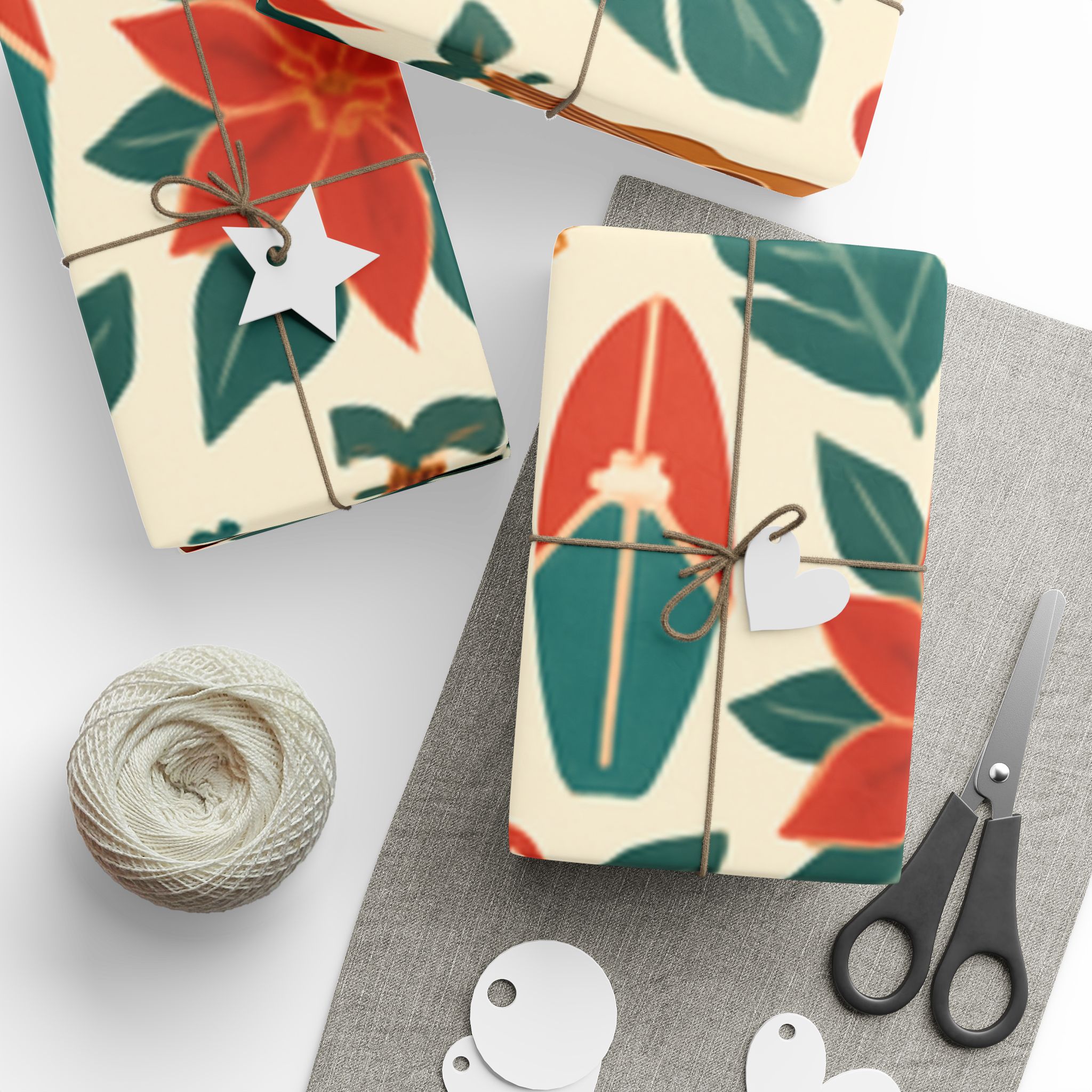 Hawaiian Christmas Wrapping Paper - Image 13
