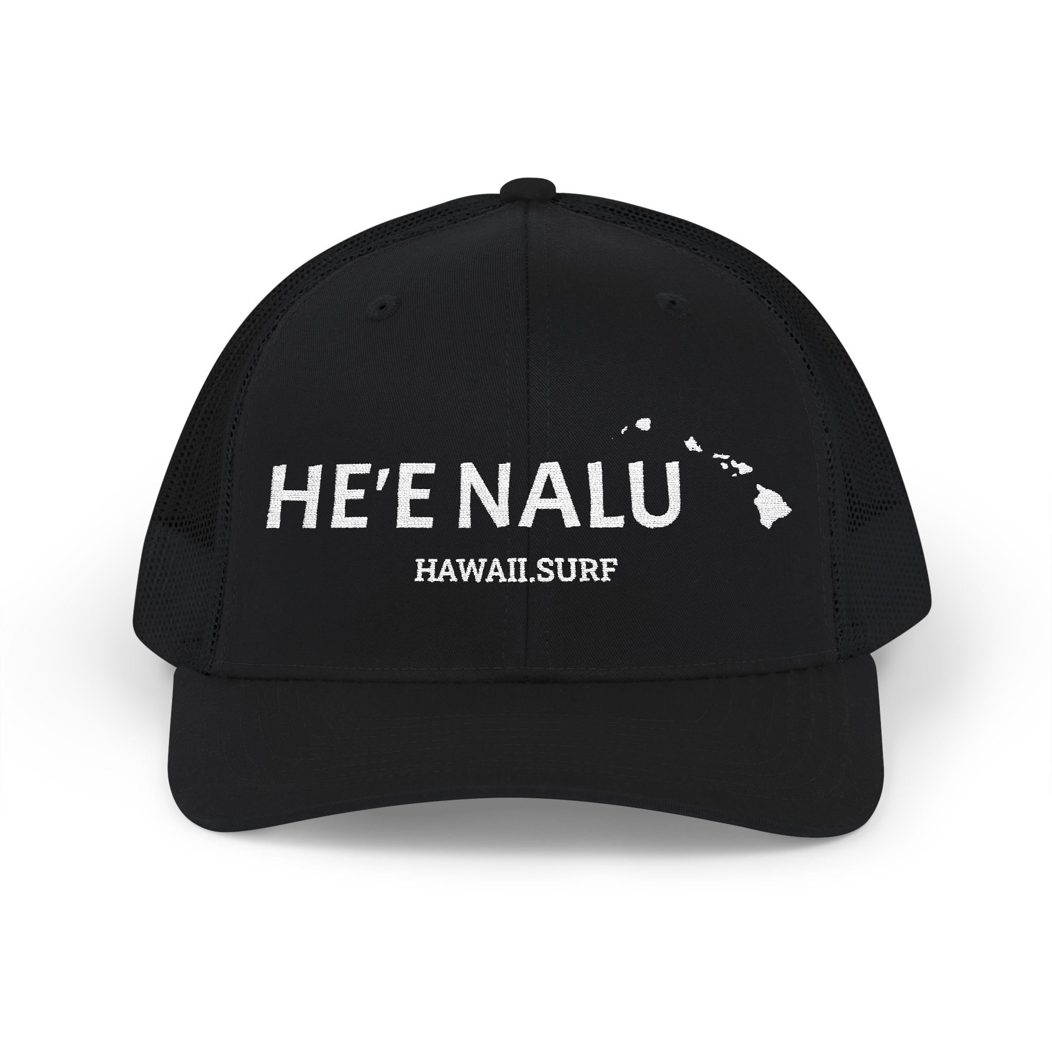 Embroidered Hawaiian Islands Trucker Hat | hawaii.surf - Image 5