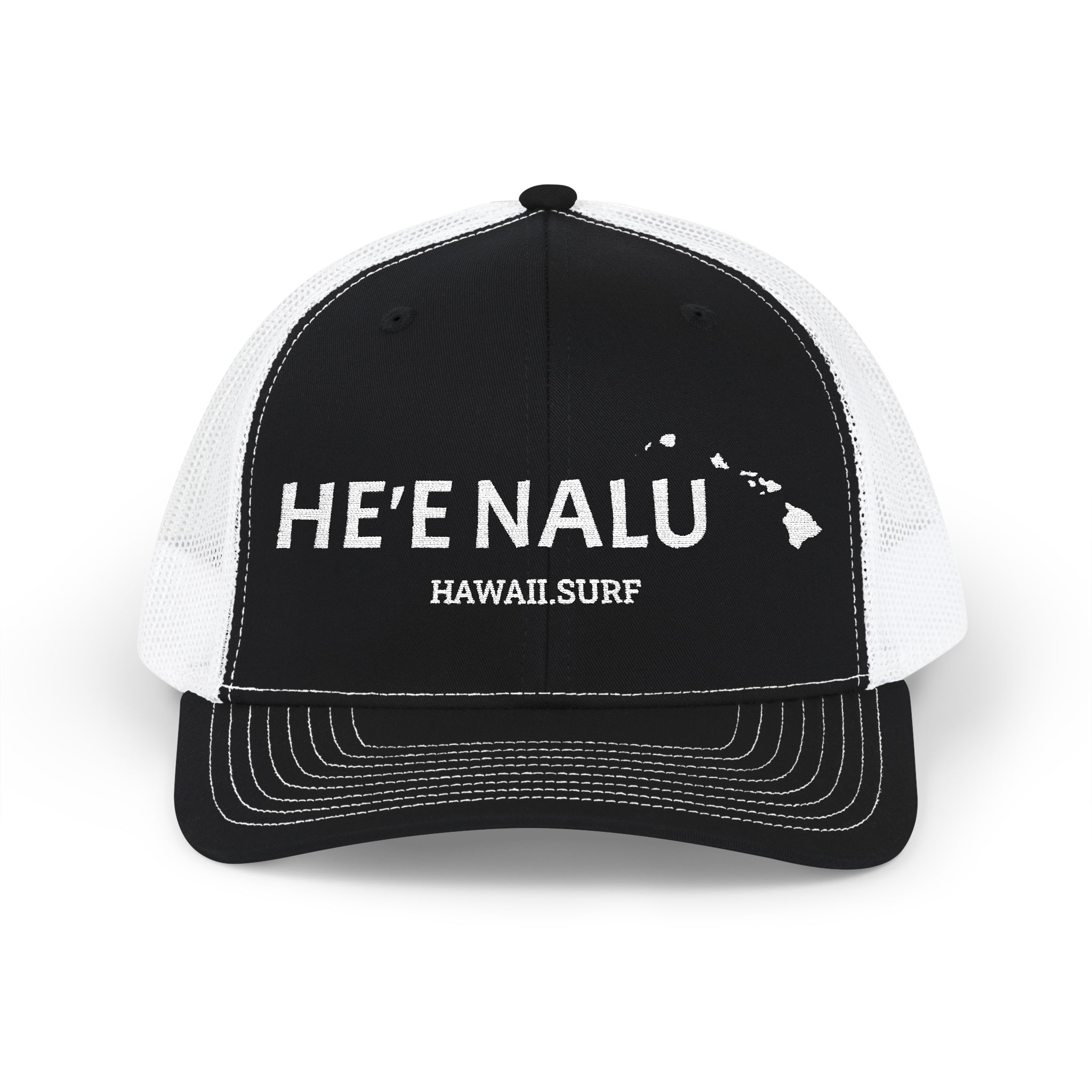 Embroidered Hawaiian Islands Trucker Hat | hawaii.surf - Image 8