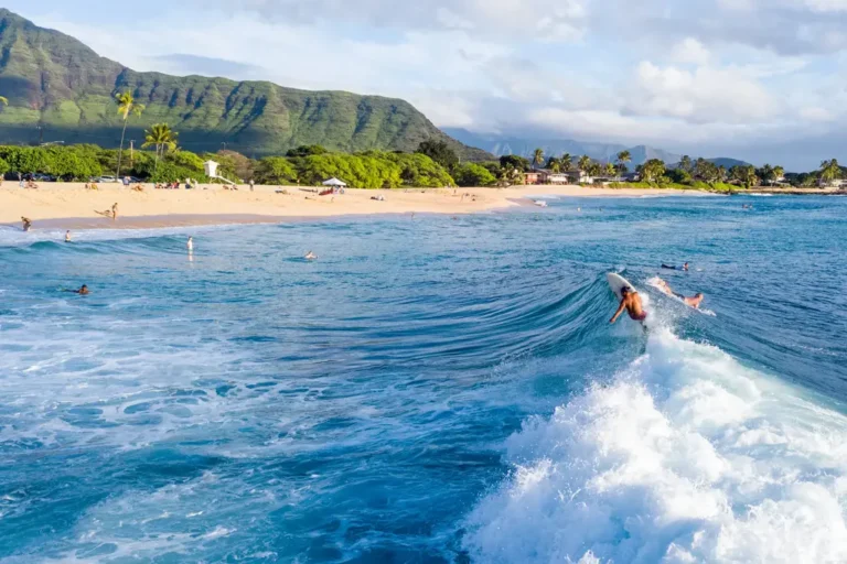 Makaha surf break, West Side, Oahu